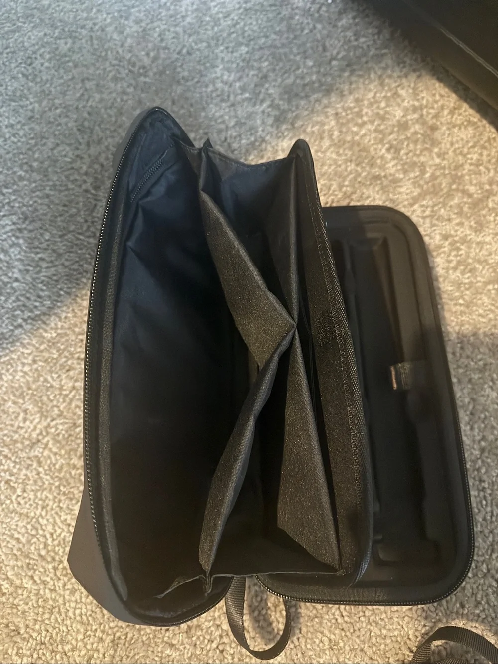 DJI Action 6 Black Hard Shell Zippered Carry Case with Wrist Strap
